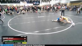 86 lbs Champ. Round 1 - Garrett Bills, IA vs Dominic Scully, MN