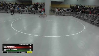 157 lbs Cons. Round 3 - Dylan Ibanez, Wrestling University-FL vs Michael Kephart, Iowa