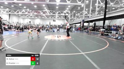 60 lbs Rr Rnd 4 - Mason Kolva, Team Nauman Wrestling Club vs Blake Proctor, Clearview