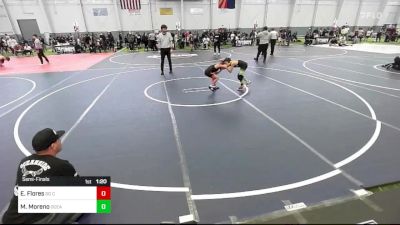 65 lbs Semifinal - Esquire Flores, So Cal Grappling vs Matthew Moreno, Oceanside