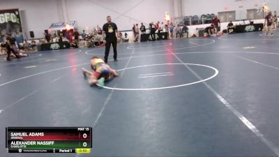 90 lbs 5th Place Match - Samuel Adams, Arsenal vs Alexander Nassiff, Charlotte