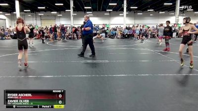 76 lbs Round 7 (8 Team) - Ryder Ascherl, Rebellion vs Zavier Olver, Mat Assassins White