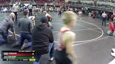 105 lbs Quarterfinal - Tripp Koehler, Osmond vs Jack Krajeski, Elkhorn Wrestling