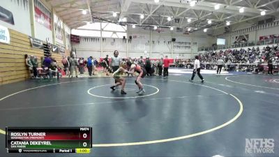 145 (147) Cons. Round 5 - Roslyn Turner, Washington (Fremont) vs Catania DeKeyrel, San Marin