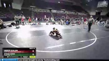 63 lbs Round 5 (10 Team) - Nikkos Guillen, Black Fox Wrestling Academy vs Ethan Dana, Team Utah