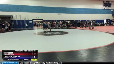 144 lbs Round 5 - Dj Neider, East Idaho Elite vs Jackson Duncan, Fighting Squirrels