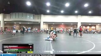 130 lbs Round 2 (4 Team) - Chaz Penwright, Noke RTC vs Caiden Saavedra, Team Palmetto White