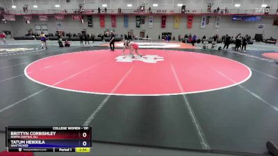 191 lbs 1st Place Match - Tatum Heikkila, UNATTACHED vs Brittyn Corbishley, North Central (IL)