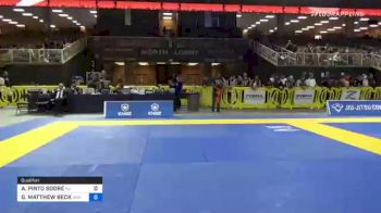 ALEXSSANDRO PINTO SODRÉ vs GARRETT MATTHEW BECK 2021 Pan Jiu-Jitsu IBJJF Championship