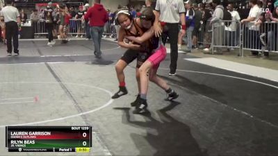 90 lbs Cons. Semi - Lauren Garrison, Ogden`s Outlaws vs Rilyn Beas, Jr. Vikings