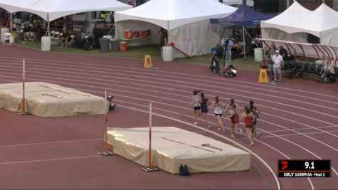 High School Girls' 1600m Class 6A, Finals 1