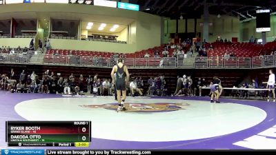 132 lbs Round 1 (6 Team) - Dakoda Otto, Lincoln Southwest vs Ryker Booth, Grand Island