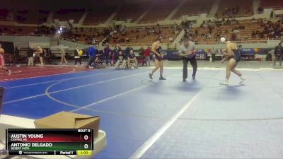 D1-215 lbs Cons. Round 2 - Antonio Delgado, Desert Vista vs Austin Young, Casteel HS