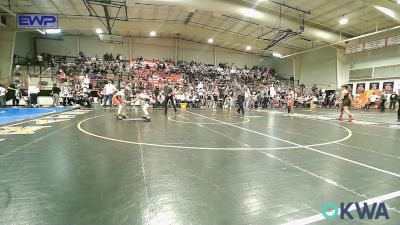 92 lbs Round Of 16 - Ryker Williams, Sperry Wrestling Club vs Ross Powell, Bristow Youth Wrestling