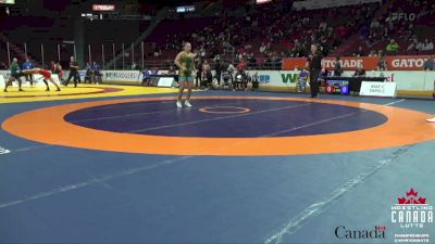 68kg Quarterfinal - Vanessa Keefe, Brock WC vs Katie Mulkay, Edmonton WC