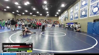 113 lbs Cons. Round 3 - Charlie Hernandez, Robert F Kennedy vs Julien Coronado, Hoover