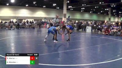 120 lbs Round 2 (6 Team) - Rohan Marion, Michigan vs Antonio Morales, Youth Impact Center