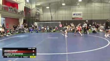 135 lbs Semis & 1st Wrestleback (8 Team) - Jayden Hakert, Nebraska Silver vs George Emendorfer, Tennessee Red