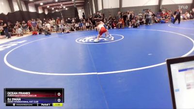 138 lbs Cons. Round 4 - Ocean Franks, FordDynastyWrestlingClub vs Dj Swan, Askeo International Mat Club