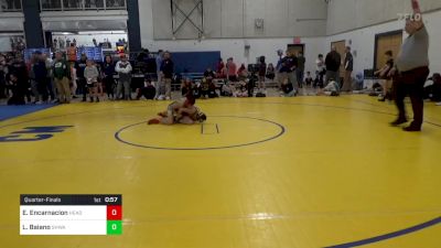 84 lbs Quarterfinal - Edward Encarnacion, Headhunters vs Luca Baiano, SHWA