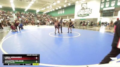 111 lbs Champ. Round 1 - Linda Hernandez, Adelanto vs Samantha Salazar, Pacifica Oxnard