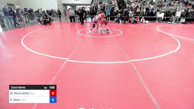 149 lbs Consolation - Michael Muscatello, Yale St vs Shane Neal, SVEC