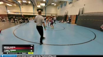 170 lbs Round 5 (10 Team) - Tyrell Weber, Wheatland vs Bryan Garcia, Torrington