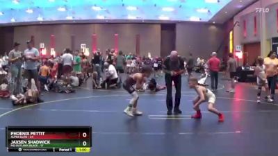 72 lbs Finals (8 Team) - Phoenix Pettit, Alpha Elite vs Jaxsen Shadwick, MO Outlaws Black