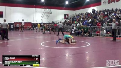 106 lbs Cons. Round 2 - Casa Elias, Cajon vs Rocky Humphrey, Sultana