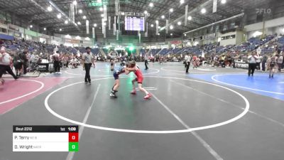 82 lbs Round Of 16 - Paxton Terry, NE Boyz vs Drew Wright, Natrona Colts