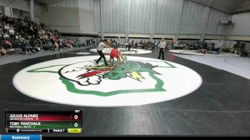 157 lbs 2nd Wrestleback And Semi-finals(16 Team) - Toby Panchalk, Rockwall Heath vs Julius Alfaro, Arlington Martin