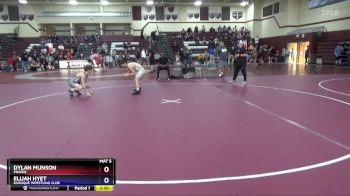 Junior-1 lbs Rr1 - Dylan Munson, Prairie vs Elijah Hyet, Dubuque Wrestling Club