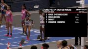 High School Girls' Shuttle Hurdle Relay 4x55, Finals 3