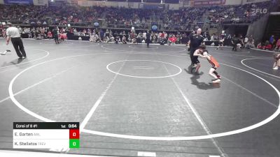 53 lbs Consi Of 8 #1 - Elias Garten, Abilene Kids vs Kosta Stellatos, Trevian