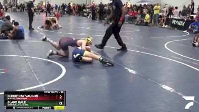 95 lbs Cons. Round 3 - Bobby Ray Vaughn, Rocket Trained WC vs Blake Gale, Greenville Elite WC