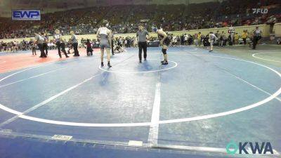 132 lbs Round Of 16 - Dexter Karron, Team Tulsa Wrestling Club vs Tyler Bryson, Choctaw Ironman Youth Wrestling