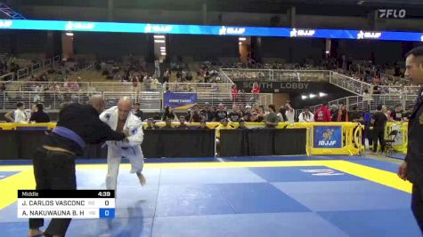 JOAO CARLOS VASCONCELOS vs ALIKA NAKUWAUNA B. HOOMANA 2024 Pan Jiu Jitsu IBJJF Championship