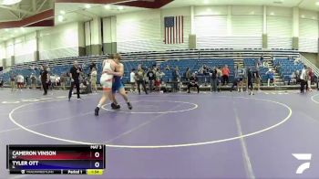 182 lbs 3rd Place Match - Cameron Vinson, KY vs Tyler Ott, IL