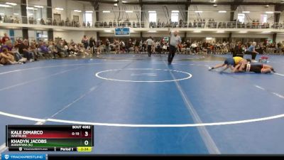 Silver 125 lbs Cons. Round 2 - Kale DiMarco, Wartburg vs Khadyn Jacobs, Augustana (IL)