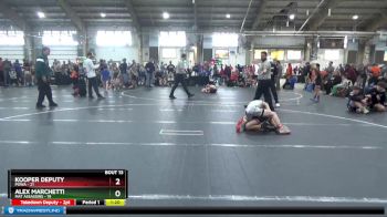 80 lbs Round 5 (6 Team) - Kooper Deputy, POWA vs Alex Marchetti, Mat Assassins