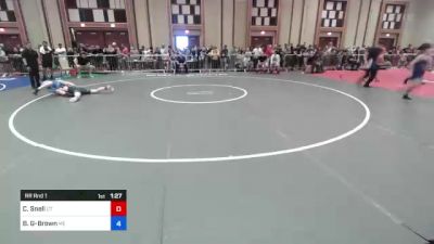 135 lbs Rr Rnd 1 - Christian Snell, Ct vs Bryce Gushee-Brown, Me