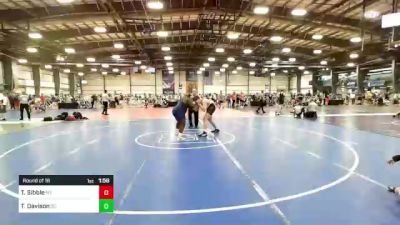 285 lbs Round Of 16 - Trent Sibble, NY vs Tyreik Davison, SC