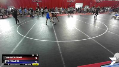 145 lbs Cons. Round 4 - Ty`Quavion Smart, IL vs Zane Mullenix, IA