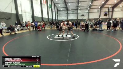 170 lbs Champ. Round 2 - Ezekiel McEwen, Mat Demon Wrestling Club vs Trevor Tucker, Spartan Youth Wrestling Club