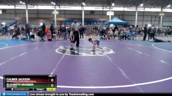 49A 1st Place Match - Elizabeth Graeber, Idaho Gold vs Caliber Jackson, Grangeville Youth Wrestling Cl