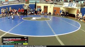 102 lbs Round 2 (4 Team) - William Grafton-Hodgetts, Crown Point vs Patrick Dowty, Indiana Creek