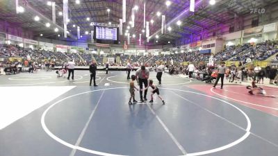 40 lbs Consi Of 8 #1 - Jace Avery, Wranglers Wrestling vs Zahyd Bernal, Monte Vista Takedown Club