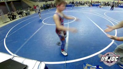 90 lbs Round Of 16 - Knox Kline, HBT Grapplers vs Slayden Hunt, Prodigy Wrestling