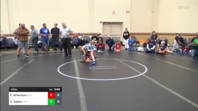 55 lbs Rr Rnd 2 - Ezra Wilkinson, 4M K-4 vs Sawyer Oakes, Phoenix NOS K-4