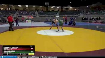 170 lbs Round 1 (4 Team) - Joseph Lathrop, 2/1A Elgin vs Adam Balzer, 2/1A Colton